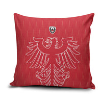 World Football 2026 Austria Pillow Cover Austrian Eagles Red Glory