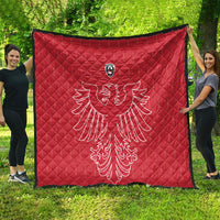 World Football 2026 Austria Quilt Austrian Eagles Red Glory