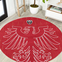 World Football 2026 Austria Round Carpet Austrian Eagles Red Glory