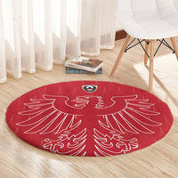 World Football 2026 Austria Round Carpet Austrian Eagles Red Glory