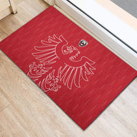 World Football 2026 Austria Rubber Doormat Austrian Eagles Red Glory