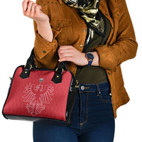 World Football 2026 Austria Shoulder Handbag Austrian Eagles Red Glory