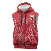 Custom World Football 2026 Austria Sleeveless Hoodie Austrian Eagles Red Glory