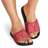 World Football 2026 Austria Slide Sandals Austrian Eagles Red Glory