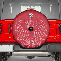 World Football 2026 Austria Spare Tire Cover Austrian Eagles Red Glory