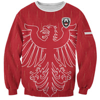 Custom World Football 2026 Austria Sweatshirt Austrian Eagles Red Glory
