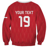 Custom World Football 2026 Austria Sweatshirt Austrian Eagles Red Glory