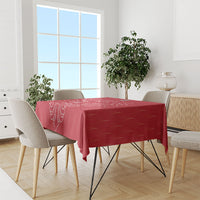World Football 2026 Austria Tablecloth Austrian Eagles Red Glory