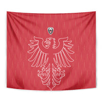 World Football 2026 Austria Tapestry Austrian Eagles Red Glory