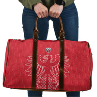 World Football 2026 Austria Travel Bag Austrian Eagles Red Glory