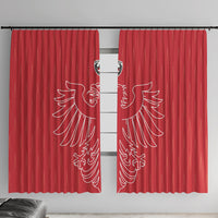 World Football 2026 Austria Window Curtain Austrian Eagles Red Glory