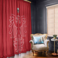 World Football 2026 Austria Window Curtain Austrian Eagles Red Glory