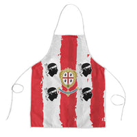 Italy Sardinia Apron Moor's Head With Coat Of Arms - Wonder Print Shop