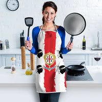 Italy Sardinia Apron Moor's Head With Coat Of Arms - Wonder Print Shop
