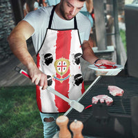 Italy Sardinia Apron Moor's Head With Coat Of Arms - Wonder Print Shop
