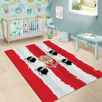 Italy Sardinia Area Rug Moor's Head With Coat Of Arms - Wonder Print Shop