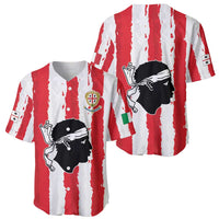 Italy Sardinia Baseball Jersey Moor's Head With Coat Of Arms LT19