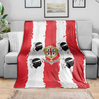Italy Sardinia Blanket Moor's Head With Coat Of Arms - Wonder Print Shop