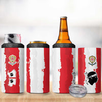 Italy Sardinia 4 in 1 Can Cooler Tumbler Moor's Head With Coat Of Arms - Wonder Print Shop