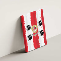 Italy Sardinia Canvas Wall Art Moor's Head With Coat Of Arms - Wonder Print Shop