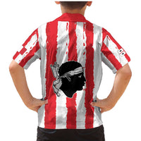 Italy Sardinia Family Matching Mermaid Dress and Hawaiian Shirt Moor's Head With Coat Of Arms LT19