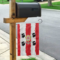 Italy Sardinia Garden Flag Moor's Head With Coat Of Arms - Wonder Print Shop
