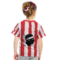 Italy Sardinia Kid T Shirt Moor's Head With Coat Of Arms LT19