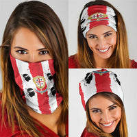 Italy Sardinia Neck Gaiter Moor's Head With Coat Of Arms - Wonder Print Shop