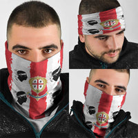Italy Sardinia Neck Gaiter Moor's Head With Coat Of Arms - Wonder Print Shop