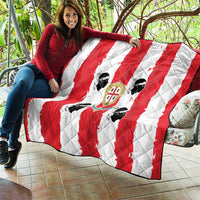 Italy Sardinia Quilt Moor's Head With Coat Of Arms - Wonder Print Shop