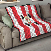 Italy Sardinia Quilt Moor's Head With Coat Of Arms - Wonder Print Shop