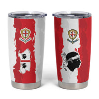 Italy Sardinia Tumbler Cup Moor's Head With Coat Of Arms - Wonder Print Shop