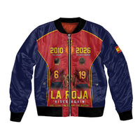 Custom Spain La Roja Football Bomber Jacket 2010 Legacy 2026 Next Chapter