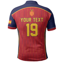 Custom Spain La Roja Football Polo Shirt 2010 Legacy 2026 Next Chapter