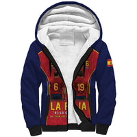 Custom Spain La Roja Football Sherpa Hoodie 2010 Legacy 2026 Next Chapter