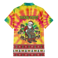 Personalized Lithuania Christmas Family Matching Mermaid Dress and Hawaiian Shirt Skeleton Cross Tie-Dye Vintage - Wonder Print Shop