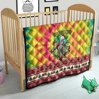 Personalized Lithuania Christmas Quilt Skeleton Cross Tie-Dye Vintage - Wonder Print Shop