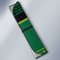 Personalized Portugal Christmas Auto Sun Shade Emblem With Flag Style - Wonder Print Shop