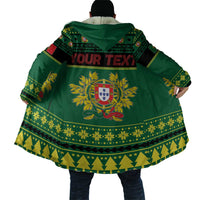 Personalized Portugal Christmas Cloak Emblem With Flag Style - Wonder Print Shop