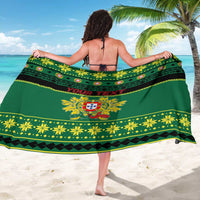 Personalized Portugal Christmas Sarong Emblem With Flag Style - Wonder Print Shop