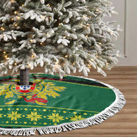 Personalized Portugal Christmas Tree Skirt Emblem With Flag Style LT19