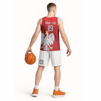 Custom Poland Football Basketball Jersey Go Bialo-Czerwoni Champions Red