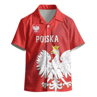 Custom Poland Football Kid Hawaiian Shirt Go Bialo-Czerwoni Champions Red