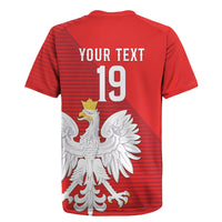 Custom Poland Football Rugby Jersey Go Bialo-Czerwoni Champions Red