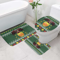 Glamorgan Wales Christmas Bathroom Set Cymru Dragon And Daffodil - Wonder Print Shop