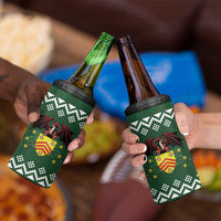 Glamorgan Wales Christmas 4 in 1 Can Cooler Tumbler Cymru Dragon And Daffodil - Wonder Print Shop