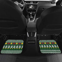 Glamorgan Wales Christmas Car Mats Cymru Dragon And Daffodil - Wonder Print Shop