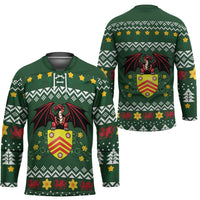 Glamorgan Wales Christmas Hockey Jersey Cymru Dragon And Daffodil - Wonder Print Shop