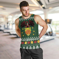 Glamorgan Wales Christmas Men Tank Top Cymru Dragon And Daffodil - Wonder Print Shop