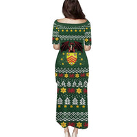 Glamorgan Wales Christmas Puletasi Cymru Dragon And Daffodil - Wonder Print Shop